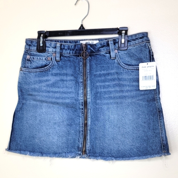 Free People Dresses & Skirts - Free people We The Free Mini Denim Skirt Size 29